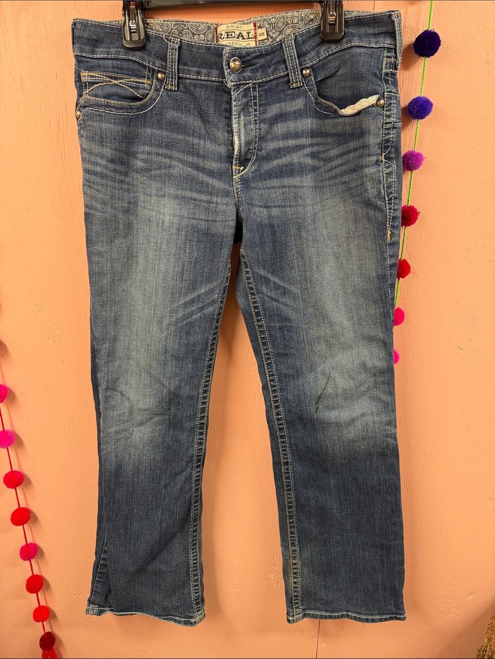 Ariat Women's Bootcut Jeans in Medium Blue Wash
